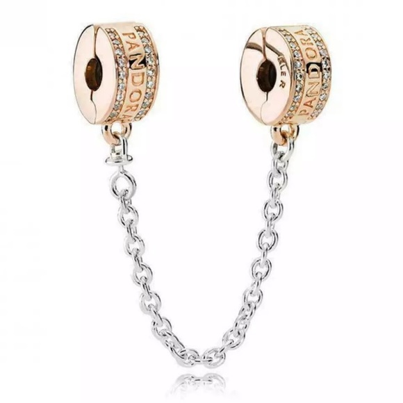 Pandora Jewelry - Pandora Rose Insignia safety chain.